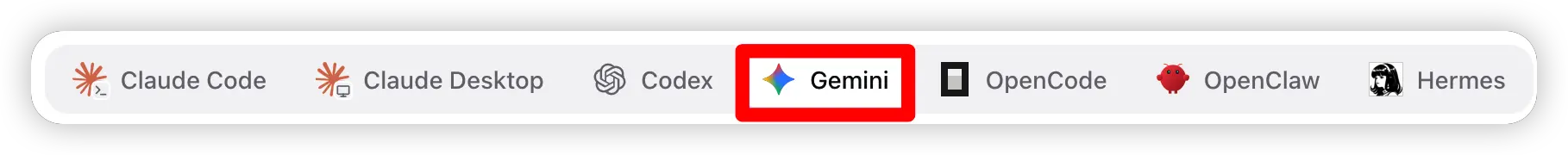 供应商选择中转站预设或自定义（Gemini）